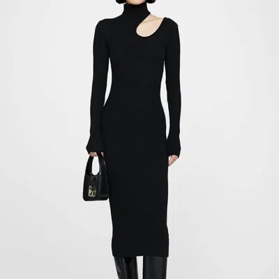 Anine Bing Victoria Dress In Black