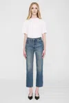 ANINE BING ANINE BING VIN JEAN IN NILE RIVER BLUE