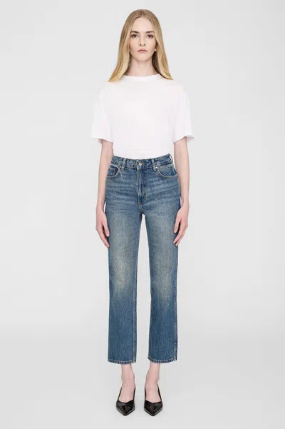 Anine Bing Vin Jean In Nile River Blue