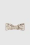Anine Bing Viv Bikini Top In Sand Seashell Print In Sand