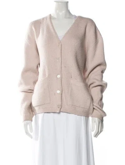 Pre-owned Anine Bing V-neck Sweater In Neutral