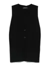 Anine Bing Waistcoat In Black