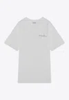Anine Bing Walker Tee Lyrics In Ivory In White