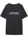 ANINE BING ANINE BING WALKER T-SHIRT DOODLE - VINTAGE BLACK CLOTHING