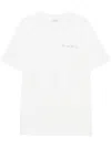 Anine Bing Walker Tee Lyrics In Ivory In Neutrals