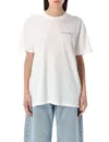 Anine Bing Walker Tee Lyrics In Ivory In Beige