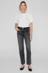 Anine Bing Walker Tee Lyrics In Ivory In Ivory