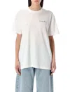 Anine Bing Walker Tee Lyrics In Ivory In Neutro
