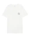 Anine Bing Walker Tee Trip Cotton T-shirt In White
