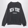 Anine Bing Ramona Printed Cotton-jersey Sweatshirt In Black