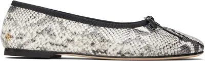 Anine Bing Jamie Ballerina Flats In Animal Print