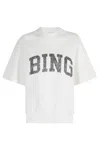 Anine Bing Ivory Jaylin Tee Bing T-shirt In White