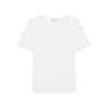 Anine Bing Pia T-shirt In White Polyester