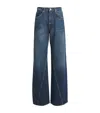 Anine Bing Zip-fly Fastener Jeans In Navy