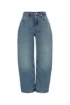 Anine Bing Wide-leg Jeans In Denim In Blue