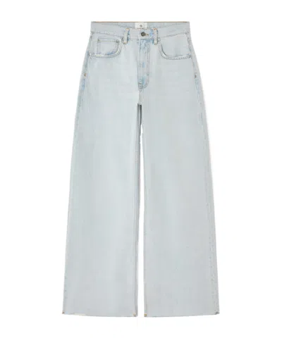 Anine Bing Wide Leg Jeans In Multi