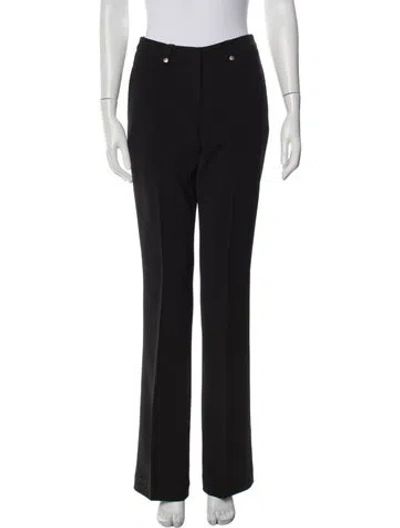 Pre-owned Anine Bing Wide Leg Pants In Black