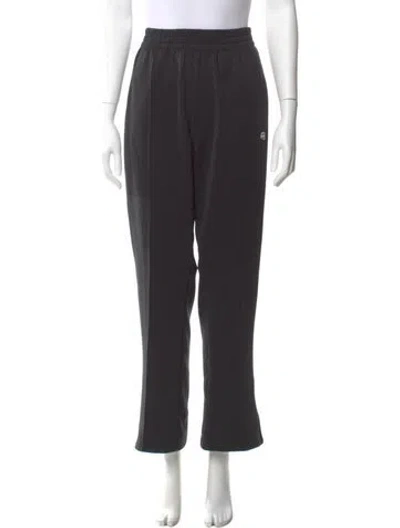 Pre-owned Anine Bing Wide Leg Pants In Black