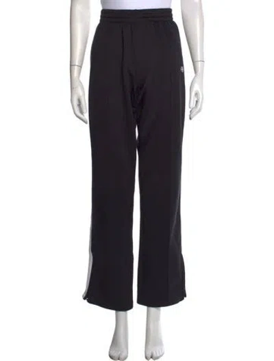 Pre-owned Anine Bing Wide Leg Pants In Black