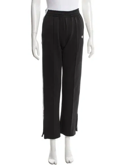 Pre-owned Anine Bing Wide Leg Pants In Black