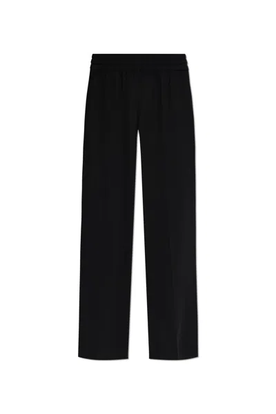 Anine Bing Wide-leg Pants In Black