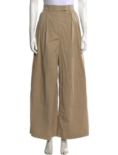 Pre-owned Anine Bing Wide Leg Pants In Gray