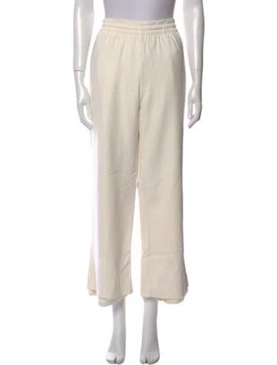 Pre-owned Anine Bing Wide Leg Pants In Neutral