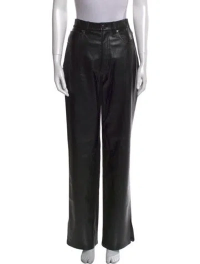 Pre-owned Anine Bing Wide Leg Pants W/ Tags In Black