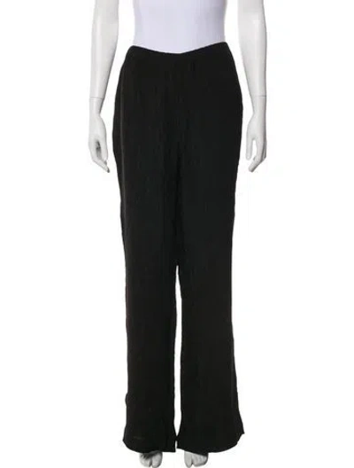 Pre-owned Anine Bing Wide Leg Pants W/ Tags In Black