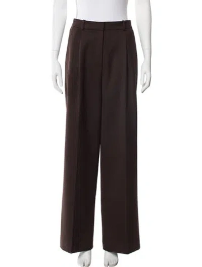 Pre-owned Anine Bing Wide Leg Pants W/ Tags In Brown