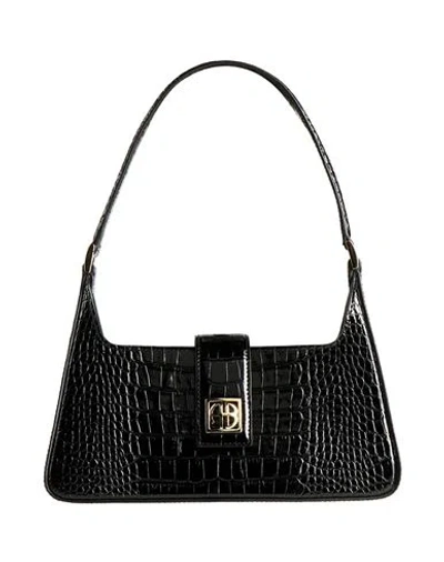 Anine Bing Woman Handbag Black Size - Leather
