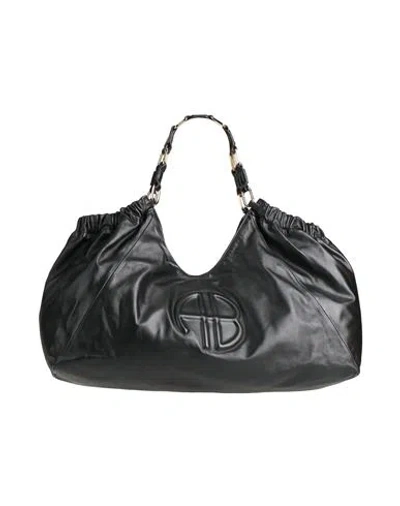 Anine Bing Woman Handbag Black Size - Textile Fibers
