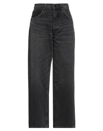 Anine Bing Woman Jeans Black Size 31 Cotton