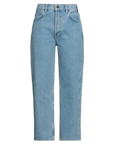 Anine Bing Woman Jeans Blue Size 29 Cotton