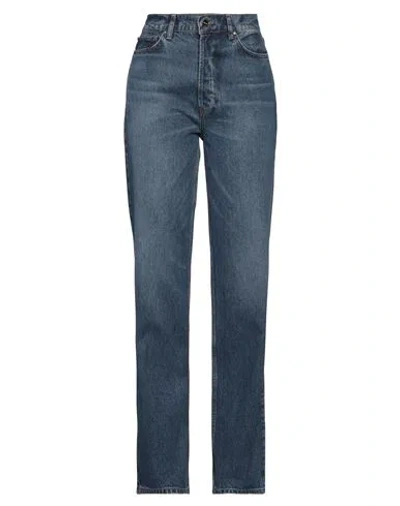 Anine Bing Woman Jeans Blue Size 29 Organic Cotton, Recycled Cotton, Post-consumer Recycled Cotton