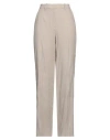 Anine Bing Woman Pants Beige Size 12 Lycra, Viscose, Elastane