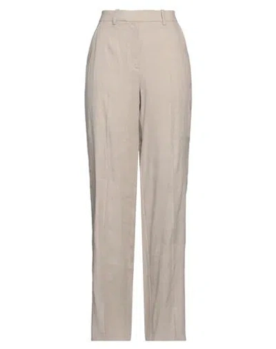 Anine Bing Woman Pants Beige Size 12 Lycra, Viscose, Elastane