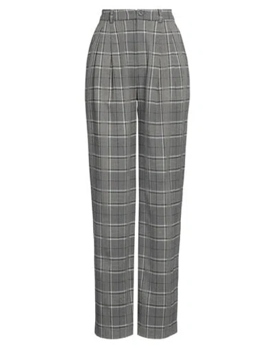 Anine Bing Woman Pants Grey Size 6 Polyester, Viscose, Wool, Elastane
