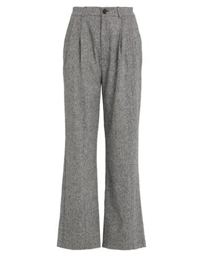 Anine Bing Woman Pants Grey Size 8 Wool, Nylon In Gray