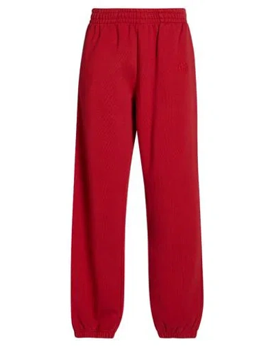 Anine Bing Woman Pants Tomato Red Size Xs Cotton, Polyester