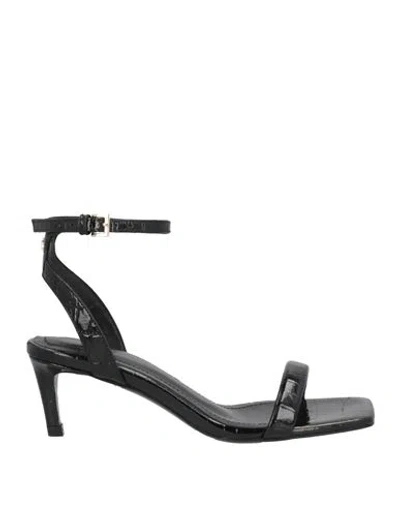 Anine Bing Woman Sandals Black Size 8 Leather