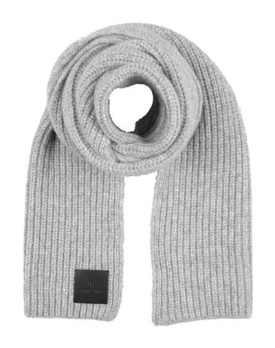 Anine Bing Woman Scarf Grey Size - Alpaca Wool, Wool, Polyamide, Polyacrylic In Gray