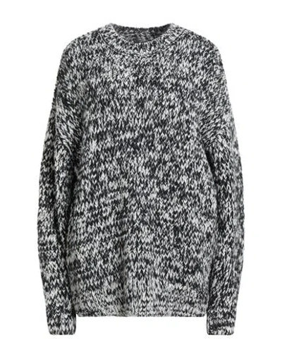 Anine Bing Woman Sweater Black Size S Merino Wool, Polyamide, Alpaca Wool