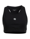 Anine Bing Woman Top Black Size M Polyamide, Elastane In Black