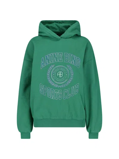 Anine Bing Women's 100% Cotton Sweater In Green