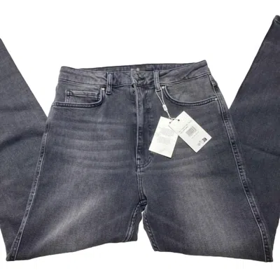 Anine Bing Women's High Rise Skinny Jeans In Washed Black