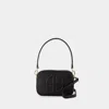 Anine Bing Lili Leather Shoulder Bag In Black