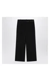Anine Bing Black Louisa Wool Trousers In Black