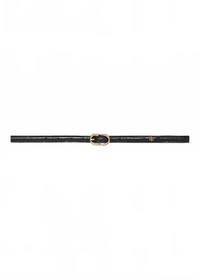 Anine Bing Women's Mini Mara Belt In Black