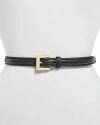 Anine Bing Nicola Leather Belt In Black